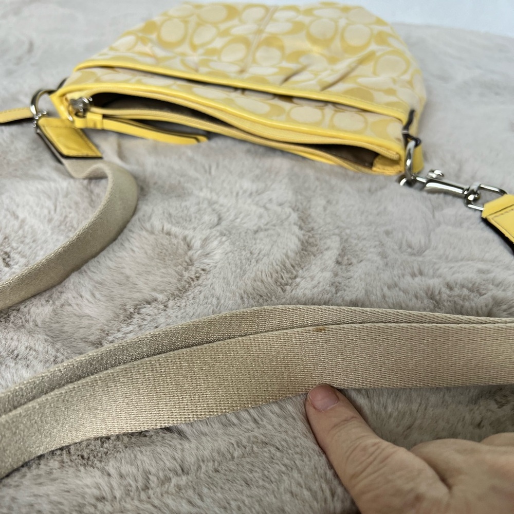 Coach Yellow Crossbody Bag - Picture 5 of 12